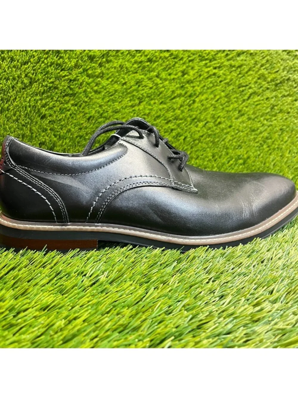 Nunn Bush‎ Westwood Mens Size 11 Black Casual Classic Leather Oxford Dress Shoes